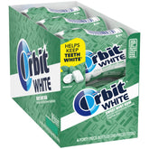 Orbit chicle Sweet Mint frente del empaque mostrando frescura inmediata