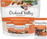 Orchard Valley Harvest frente del empaque mostrando caja y marca, práctico