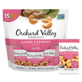 Orchard Valley Harvest empaque frontal del pack de 15 bolsitas, conveniente y sellado
