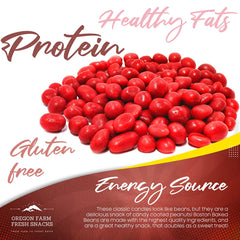 OREGON FARM FRESH SNACKS cierre resellable para conservar frescura
