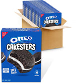 OREO Cakesters vista frontal del empaque, práctico para ahorrar tiempo