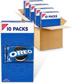 OREO frontal de caja mostrando cuatro cajas, ideal para almacenamiento