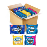 OREO packaging frontal mostrando 35 paquetes y conveniencia para compartir