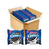OREO paquete frontal mostrando variedad y conveniencia para meriendas