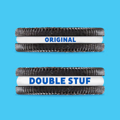Paquete resellable de OREO sin gluten abierto, conserva la frescura entre usos
