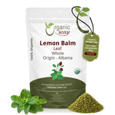 Organic Way paquete frontal de toronjil con aspecto orgánico y beneficio de frescura