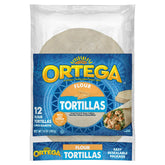 Ortega paquete frontal resellable mostrando conveniencia y frescura