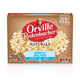 Orville Redenbacher's frente del empaque mostrando cajas y marca
