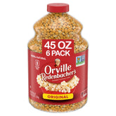 Orville Redenbacher's frente del empaque mostrando ahorro y cantidad