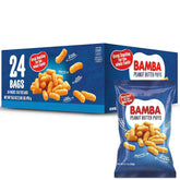 Osem Bamba frente del empaque mostrando bolsitas individuales y conveniencia