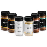 Osmo pack frontal mostrando los seis frascos y atractivo regalo