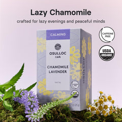 Osulloc bolsita de té detalle del tejido para infusión rápida y práctica