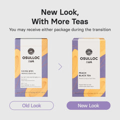 Osulloc bolsita detalle con etiqueta, facilita preparación rápida