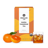 Osulloc Samda Tangerine vista frontal del paquete, presentación premium y clara