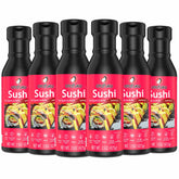 Otafuku botella frontal 15 oz mostrando etiqueta y uso fácil