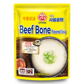 Ottogi envase frontal del caldo de huesos listo para calentar, sabor auténtico