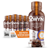 OWYN botella frontal mostrando etiqueta y beneficio nutricional