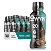 OWYN frente del empaque Cold Brew con información clara y lista para llevar
