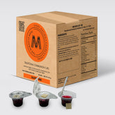 PACK IT HUB caja frontal del set Miracle Meal con 100 copas mostrando presentación clara y lista para usar