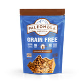 Paleonola paquete frontal mostrando marca y bolsa resellable, conserva frescura