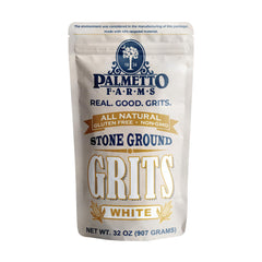 Palmetto Farms empaque frontal mostrando 32 oz y sello tradicional