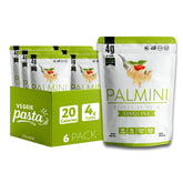 Palmini frente del empaque mostrando paquete de linguine beneficioso