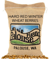 Palouse Brand frente del paquete mostrando 5 libras y beneficios