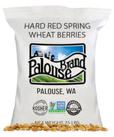 Palouse Brand bolsa frontal con trigo 25 lb, garantía de trazabilidad