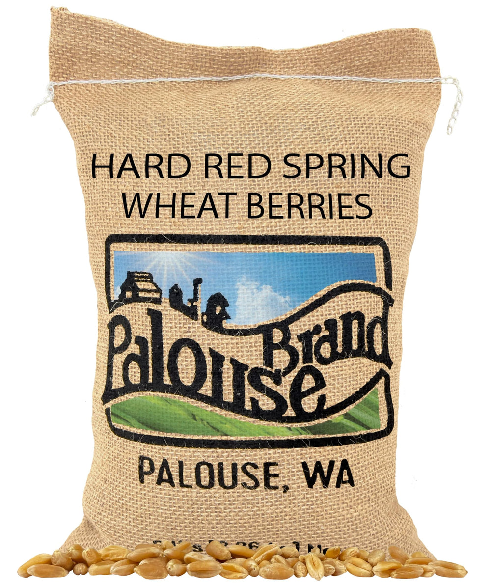 Palouse Brand frontal del paquete mostrando certificaciones y origen
