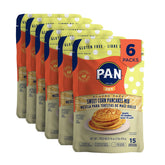 P.A.N paquete frontal del mix de pancakes mostrando la presentación y practicidad