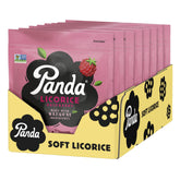 Panda paquete frontal mostrando el diseño y sello Non-GMO, conveniencia