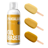 Pandalab botella frontal ámbar mostrando etiqueta clara y volumen útil
