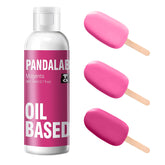 Pandalab botella frontal magenta mostrando etiqueta y volumen 80 ml, color vibrante