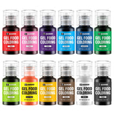 Pandalab vista frontal del pack de 12 colores mostrando variedad y orden