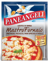 Paneangeli paquete frontal mostrando sobres y marca, confianza en el levado