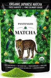 Pantenger frente del envase mostrando diseño y sellos orgánicos, confianza visual