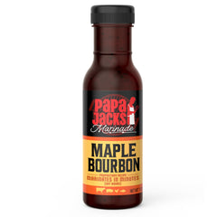 Papa Jacks botella frente mostrando tamaño y etiqueta útil