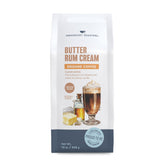 Paramount Roasters paquete frontal mostrando sabor butter rum y conveniencia