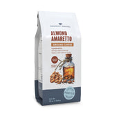 Paramount Roasters frente del empaque aroma amaretto y protección de frescura