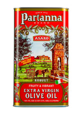 Partanna lata roja frontal 3L mostrando envase protector y capacidad
