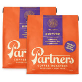 PARTNERS COFFEE ROASTERS frente del empaque muestra marca y frescura