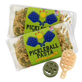 Pastabilities paquete frontal mostrando formas de paleta y pelota, atractivo para regalar