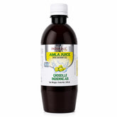 patanjali botella al frente mostrando etiqueta y forma, ideal para identificar producto