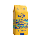 Patria empaque frontal mostrando marca y tamaño 12oz, ideal para conservación