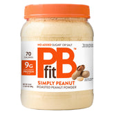 PBfit frente del envase mostrando 24 oz y etiqueta clara