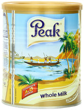 Peak frasco de 400g mostrado al frente, práctico y elegante