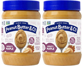 Peanut Butter & Co. frasco Mighty Maple al frente, presentación clara y apetitosa