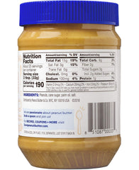 Peanut Butter & Co. textura cremosa cerca del cierre que facilita untar