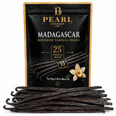 PEARL ORGANIC VANILLA vaina frontal muestra humedad y calidad