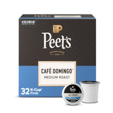 Peet's caja frontal mostrando 32 cápsulas y branding reconocible